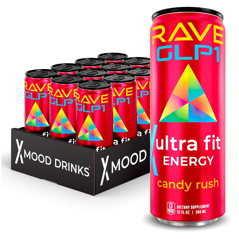 XRAVE GLP-1 UltraFit™ energy drink