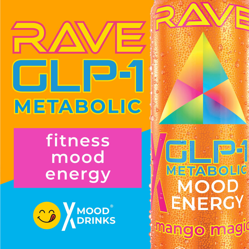 RAVE GLP-1 Metabolic Energy Drink