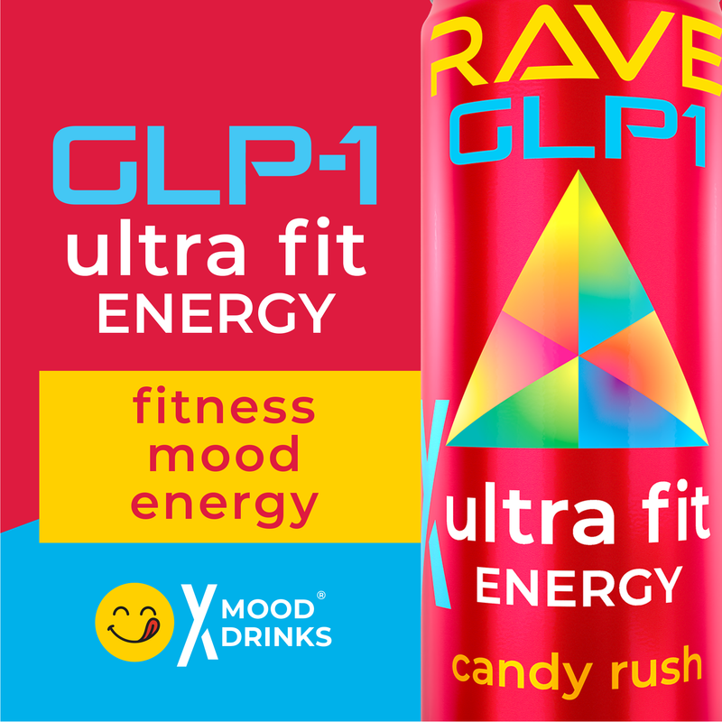 XRAVE GLP-1 UltraFit™ energy drink