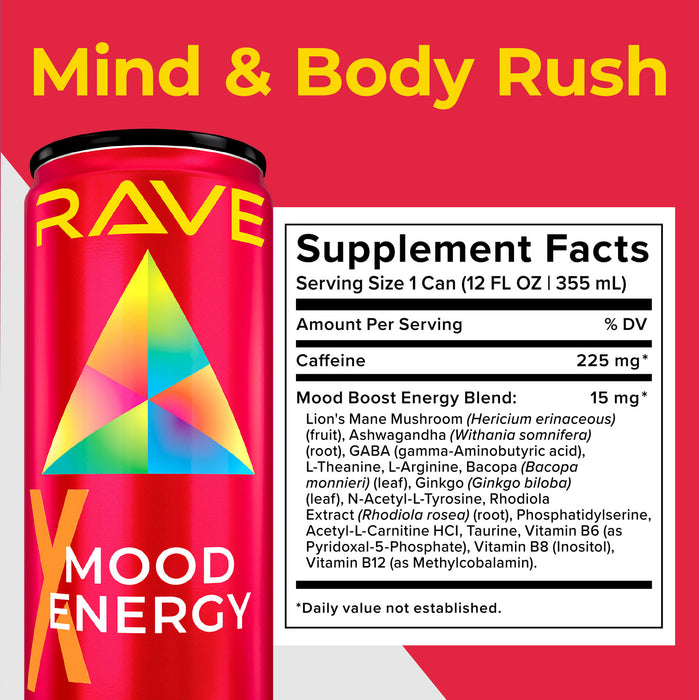 RAVE Mood Energy Drink