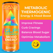 RAVE GLP-1 Metabolism Drink by X Mood Drinks: Boost Your Energy, Balan