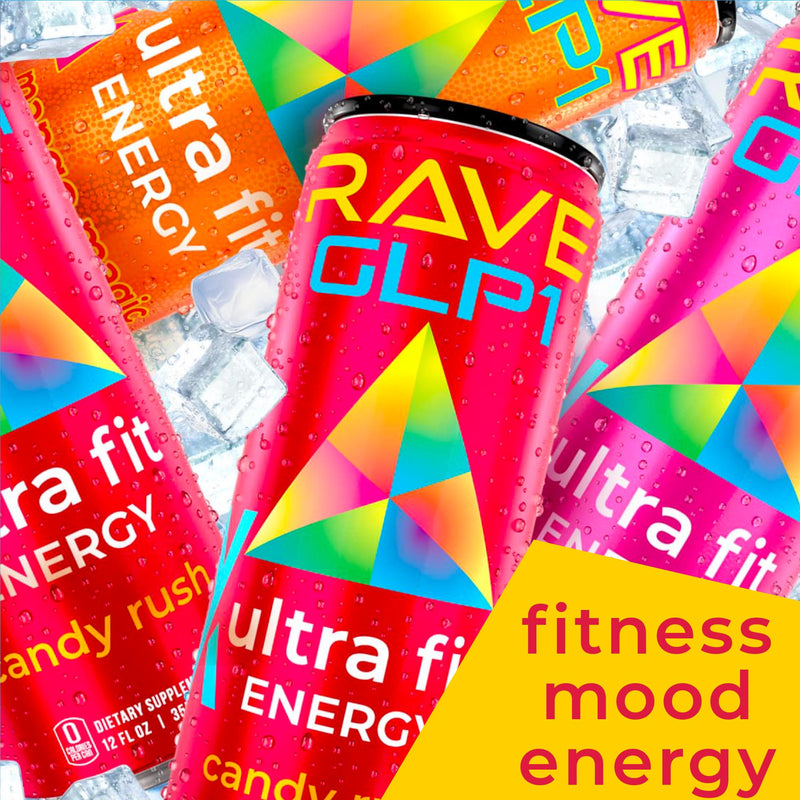 XRAVE GLP-1 UltraFit™ energy drink