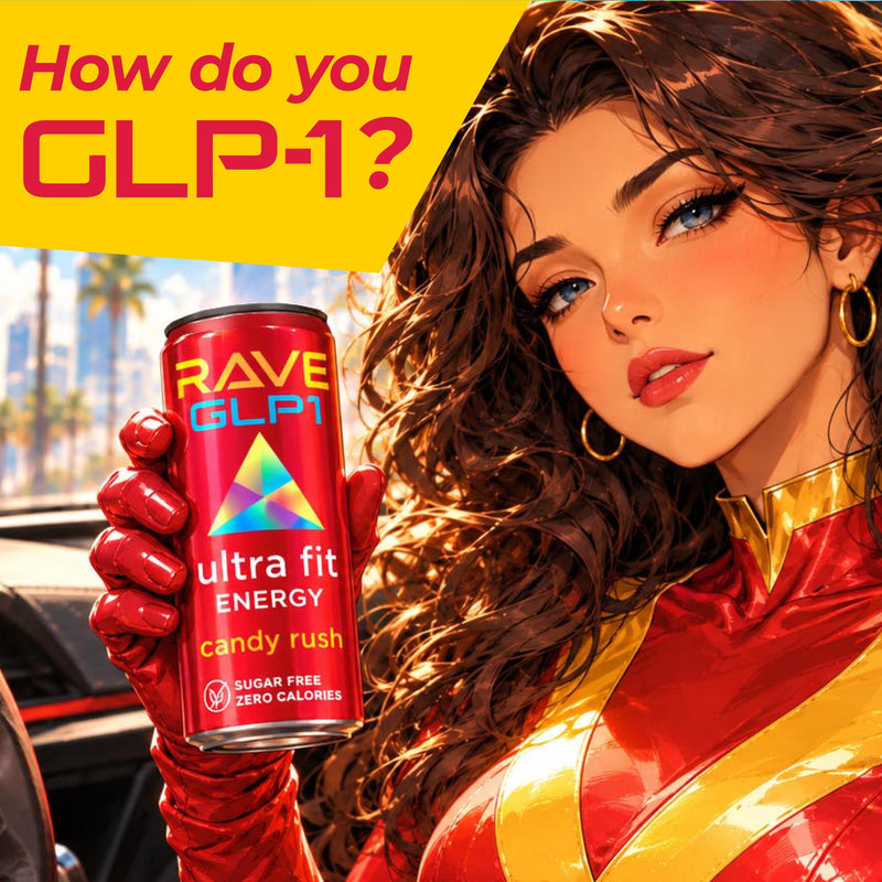 XRAVE GLP-1 UltraFit™ energy drink