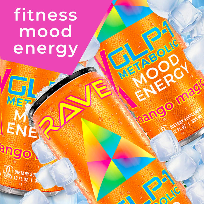 RAVE GLP-1 Mood Energy Mango Magic