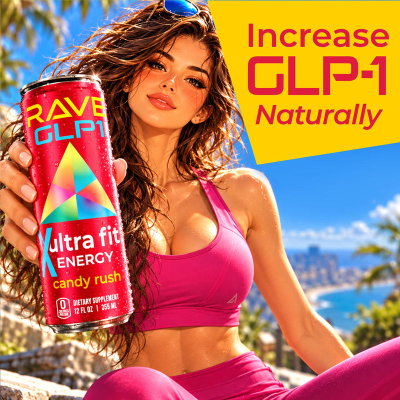 XRAVE GLP-1 UltraFit™ energy drink