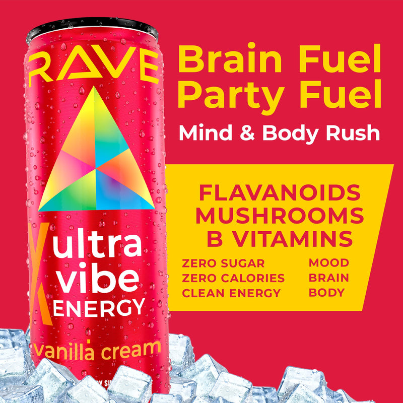 XRAVE UltraVibe™ energy drink