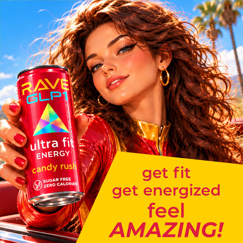 XRAVE GLP-1 UltraFit™ energy drink