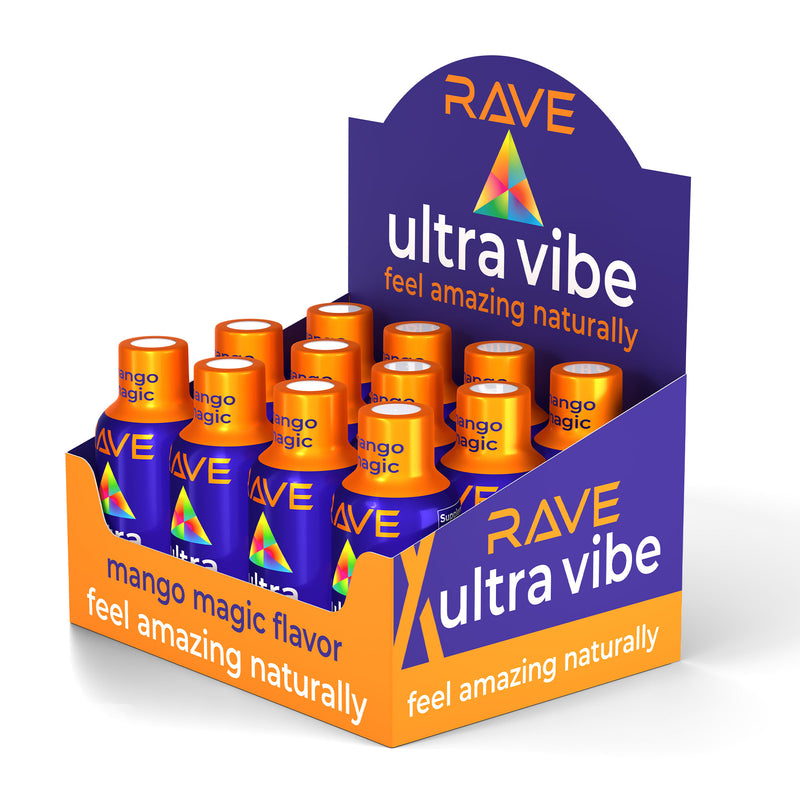 RAVE Ultra Vibe Shot Countertop Display