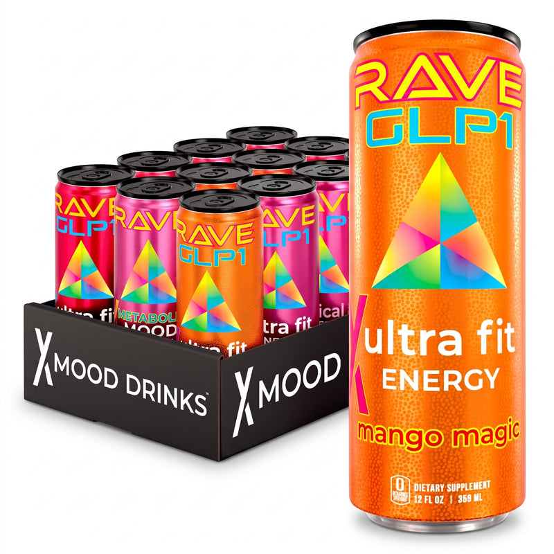 RAVE GLP-1 Ultra Fit Energy Drink