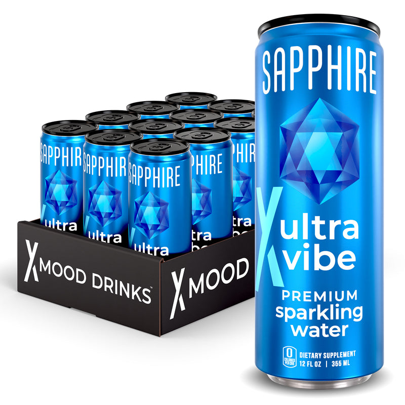 SAPPHIRE Ultra Vibe Sparkling Water